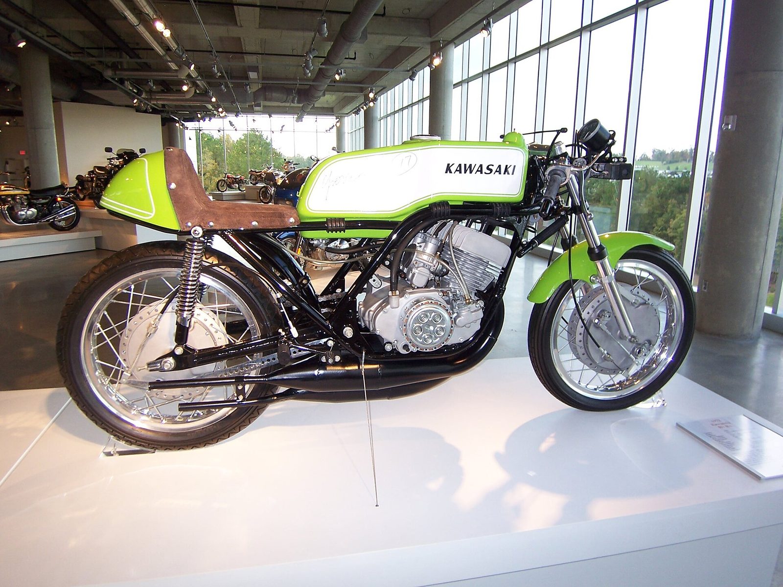 Inaugurazione del Kawasaki VMX Museum Italy